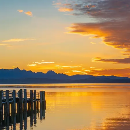 Avinora Moderne Mit Balkon Zwischen Chiemsee & Kampenwand Bernau am Chiemsee